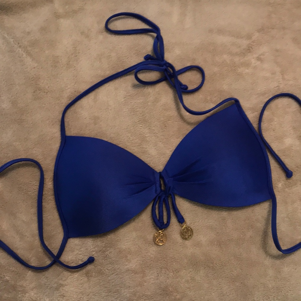 Luli Fama Molded Push Up Bandeau Top